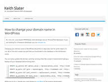 Tablet Screenshot of keithslater.com